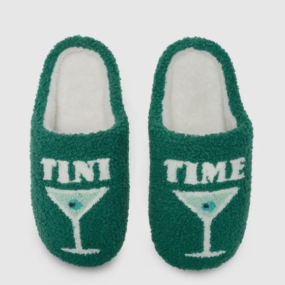 Martini Tini Time Slippers - Picture 2 of 2